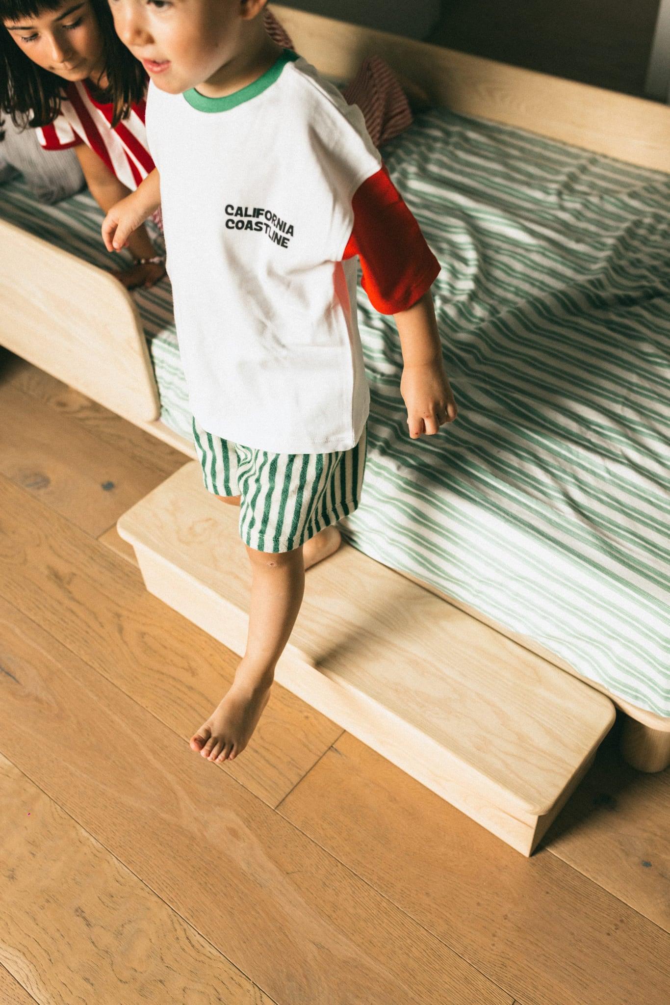 Baúl de almacenaje infantil Zupi madera natural