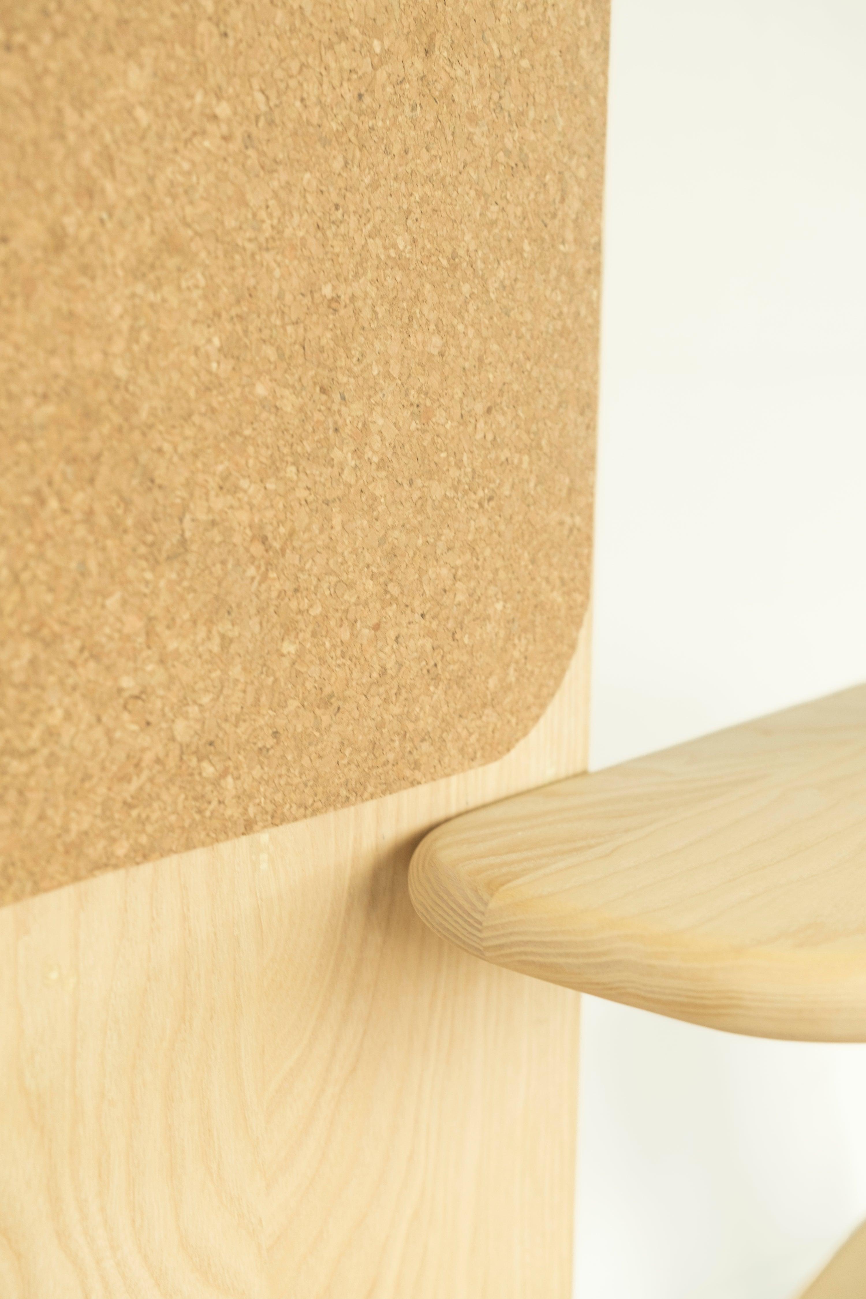 Escritorio infantil Orian madera natural dimensiones