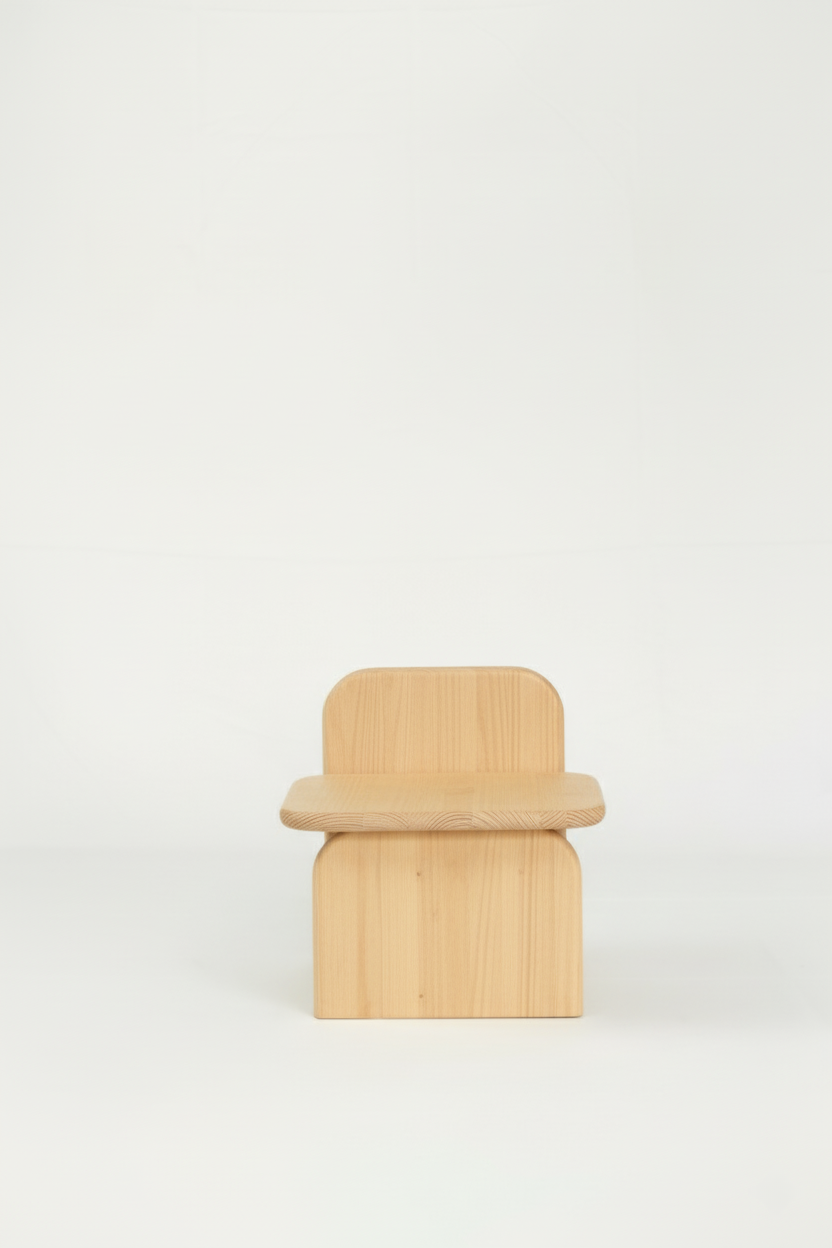 Silla infantil Tavili madera natural habitación