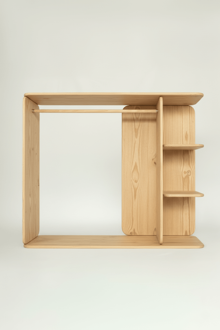 Vestidor Naboa con banco Nubia - Circulari